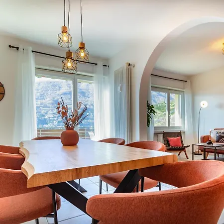 Elegant, Lugano View, Pool And Private Parking Apartman *